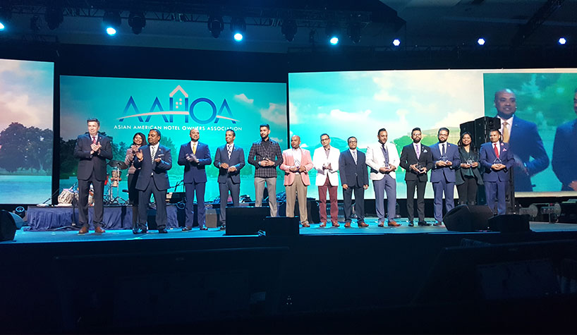 AAHOA Recognized several of its members at its 2018 convention.