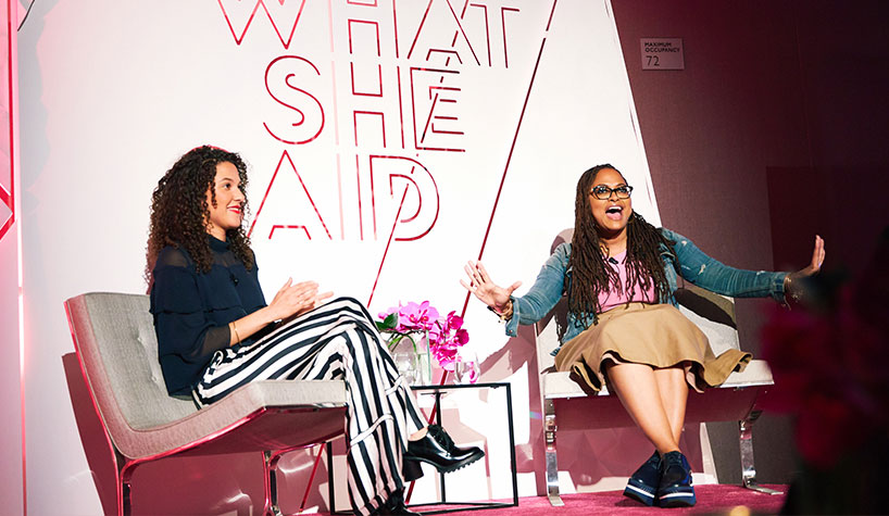 Film director Ava DuVernay kicks off the “What She Said” series at the W Hollywood.