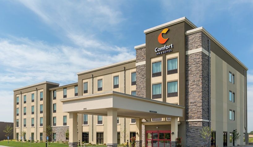 The Comfort brand is opening its first two hotels with the new logo.