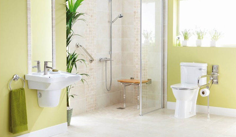 An example of an accessible bath by More Ability.
