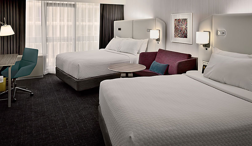Crowne Plaza has received a patent on its WorkLife Room.