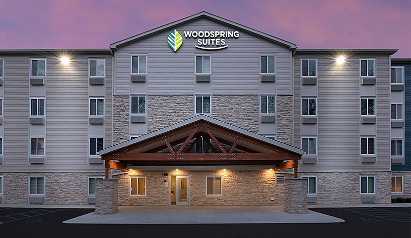 Woodspring Suites reported record growth for the first half of 2018.