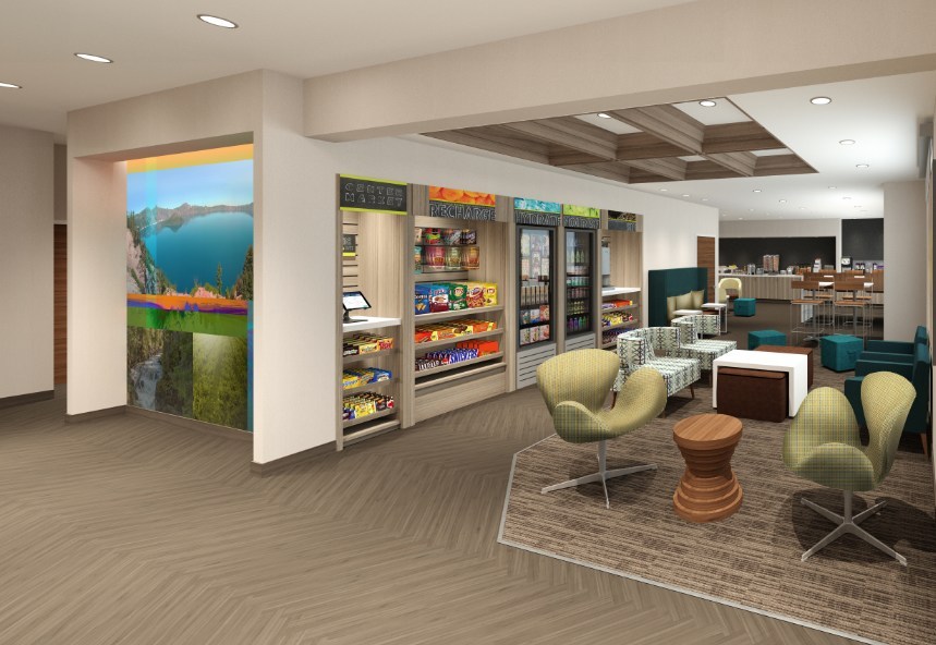 Clarion Pointe leverages the Clarion brand promise of creating environments for people to connect and socialize.