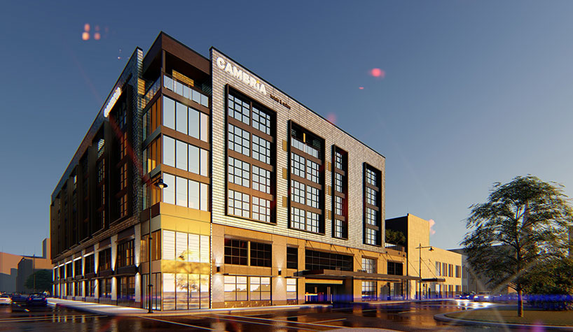 Cambria Hotel in Detroit rendering.