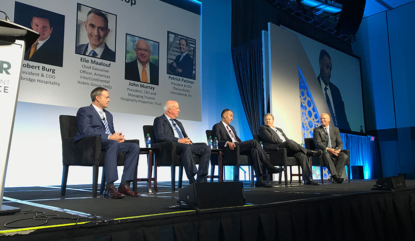 C-suite panel discusses retaining talent, supply growth and technology.