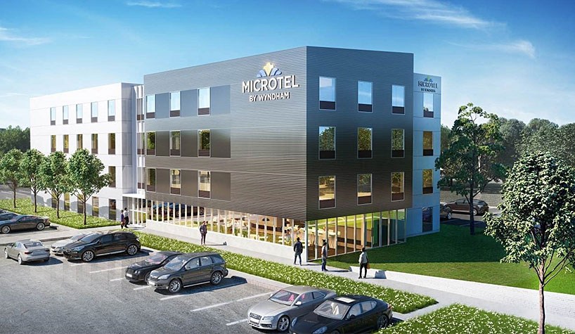 A rendering of Microtel by Wyndham’s new Moda prototype