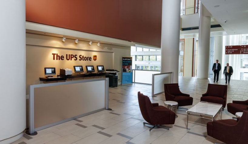 UPS Store retail locations can be found in more than 60 hotels around the country.
