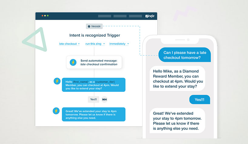 Zingle is a customer engagement app.