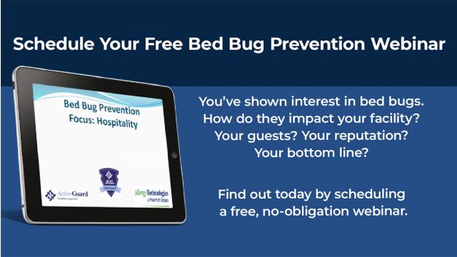 Webinar Offered on Bed Bug Prevention
