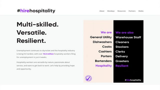 #HireHospitality Initiative Aids Out-of-Work New Yorkers
