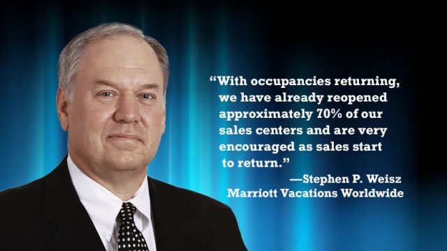 Despite Losses, Marriott Vacations Remains Optimistic as Sales Centers Reopen, Occupancy Returns