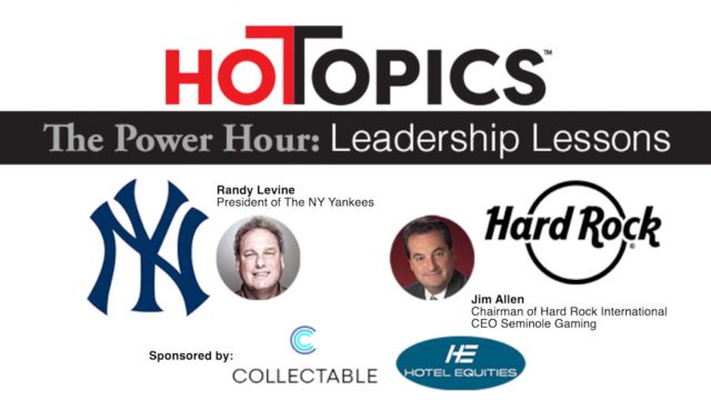 Hot Topics: Leadership Lessons