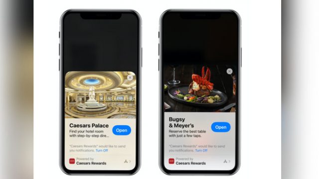 Caesars, Bottle Rocket Partner on Apple App Clip