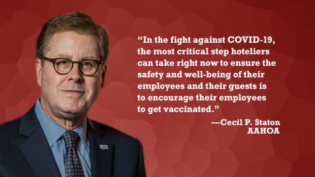 AAHOA launches initiative to promote hotelier and employee vaccinations