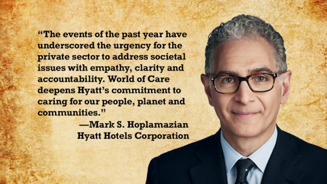 Hyatt launches World of Care to advance responsible business practices