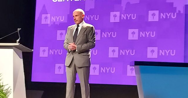 HB on the Scene: At NYU Conference, Tisch urges leaders to rise to current challenges