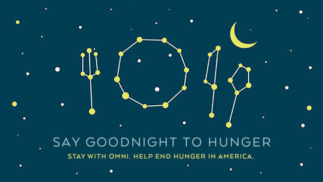 Omni aims to donate 750K meals to Feeding America