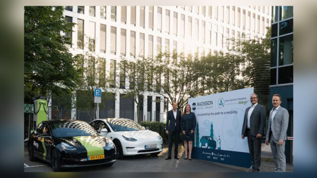 Radisson Hotel Group launches its first electric charging hub