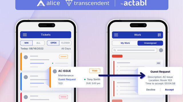 Actabl unveils two-way integration between Alice, Transcendent