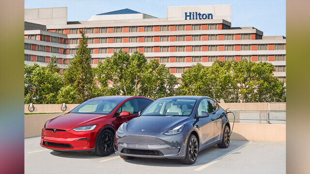 Hilton to install Tesla Universal Wall Connectors at 2,000 hotels