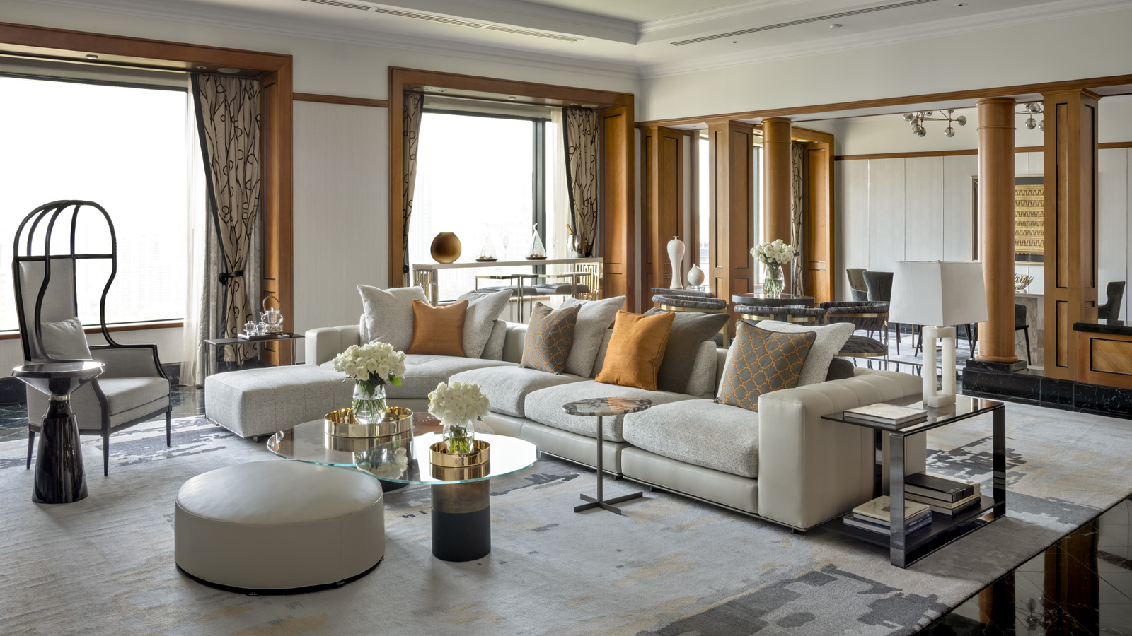 The Presidential Suite at the Four Seasons Hotel Singapore