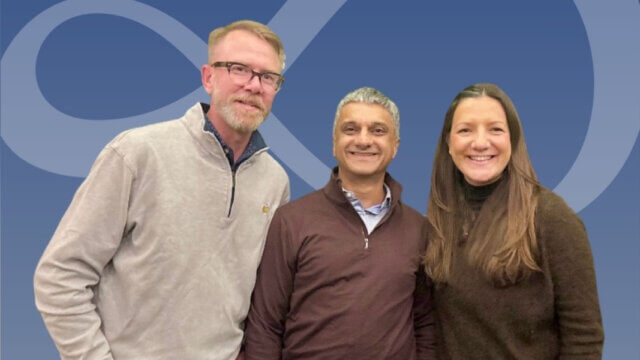 Kevin Duncan, Executive Vice President, Product Cendyn with Sanjay Vakil, CEO DirectBooker and Nicki Graham, CMO at Cendyn