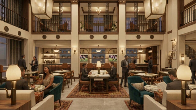 Rendering of Lantern Hotel Rock Hill