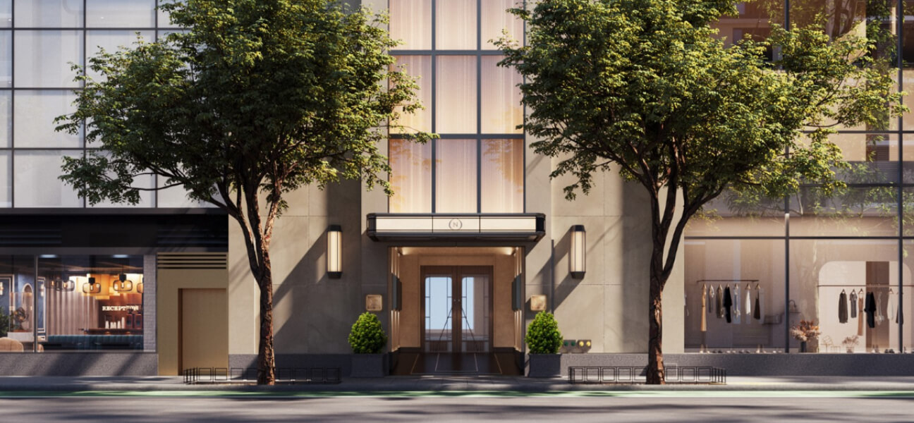 Rendering of The Nell New York